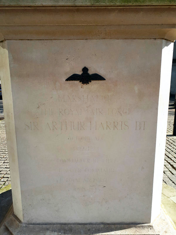Bomber Harris memorial plinth
