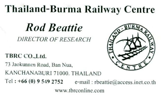 Thailand-Burma Railway Centre - click for link