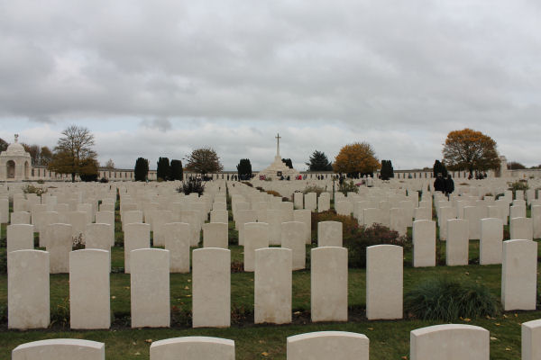 Tyne Cot Cemetery,  Passchendaele, Belgium